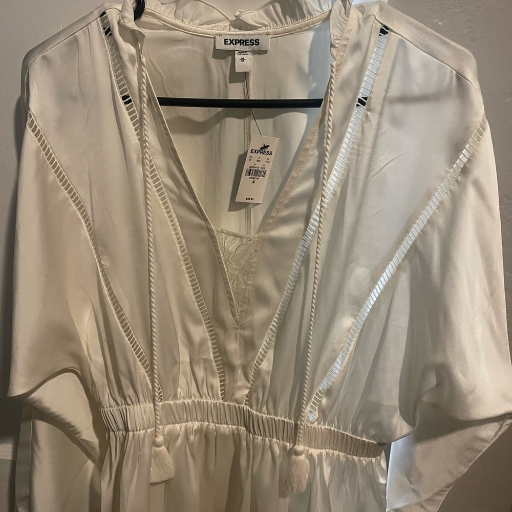 Express White Blouse